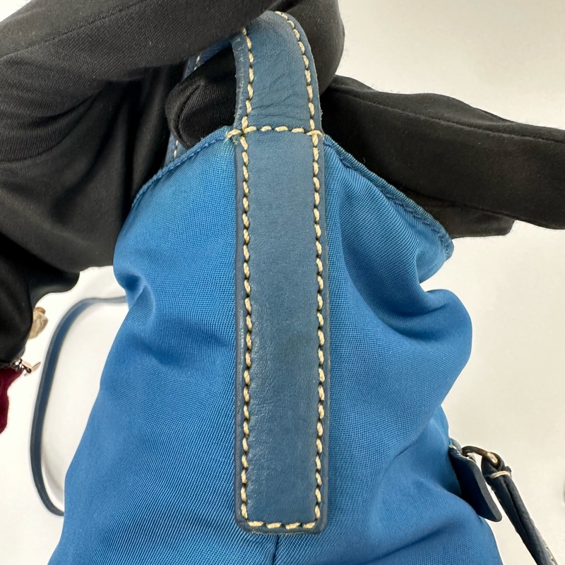 【赫蒂國際精品】PRADA 寶藍色托特包 vintage-22
