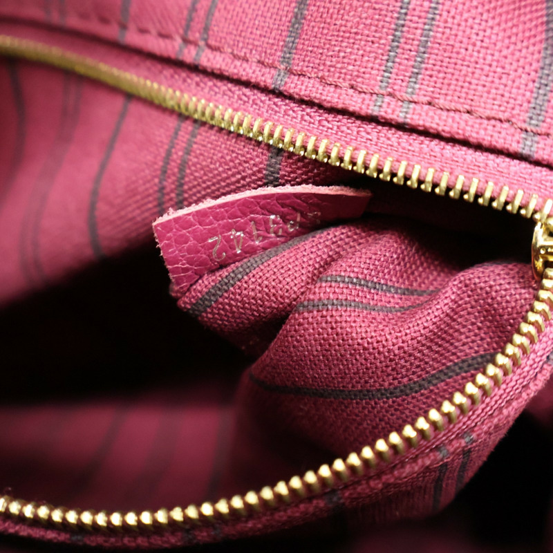 葡萄紫色 牛皮壓紋 Speedy 25 波士頓包 兩用包【LOUIS VUITTON LV 路易威登】 M40764-5