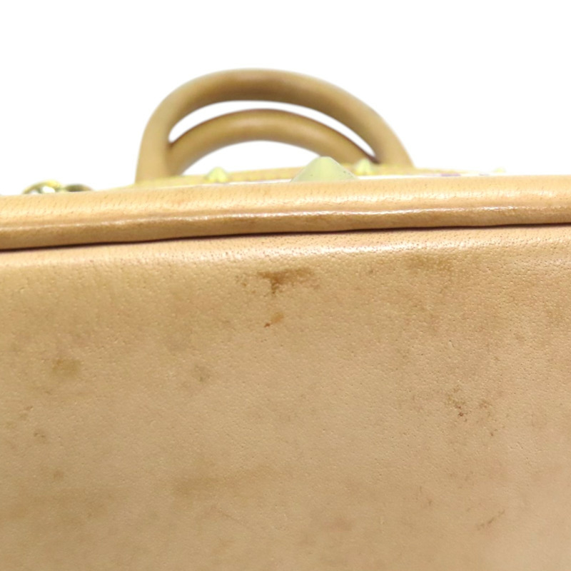 白彩 PVC塗層帆布 Alma 村上隆 手提包【LOUIS VUITTON LV 路易威登】 M92647-10