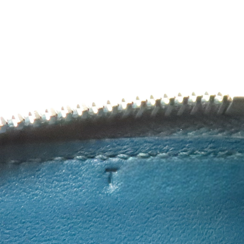 異域藍 Clemence牛皮 Bolide 31 柏莉包 兩用包 T刻 銀扣【HERMES 愛馬仕】-6