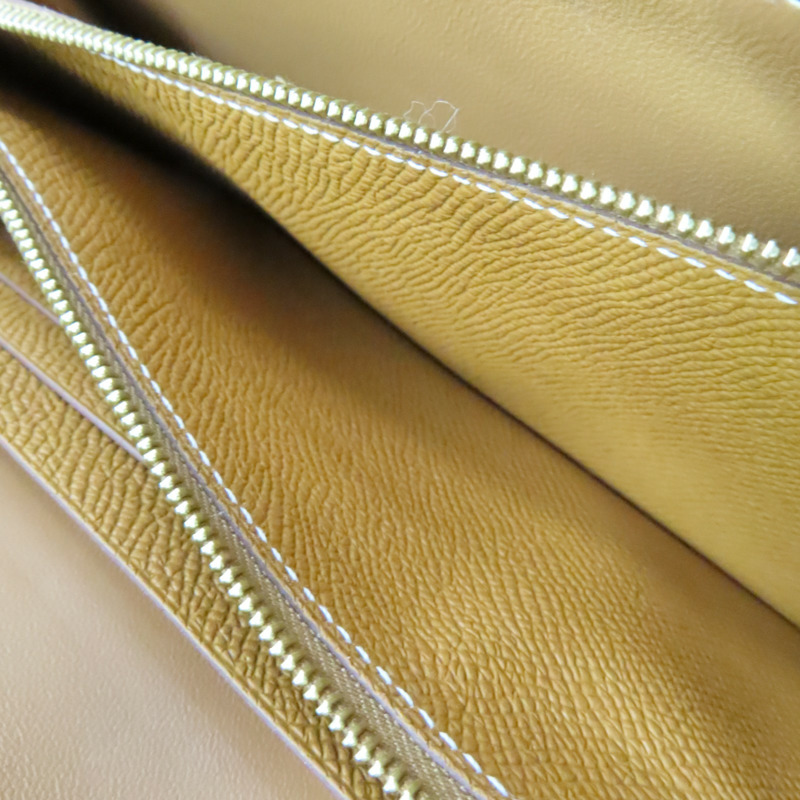 金棕色 Epsom牛皮 Constance To Go Wallet 肩背包 Y刻 金釦【HERMES 愛馬仕】 H080126CC37-3