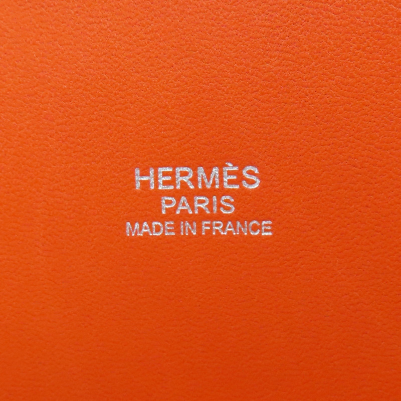 馬仕橘 Clemence牛皮 Bolide 31 柏莉包 兩用包 T刻 銀釦【HERMES 愛馬仕】 T刻/93色/PHW-4