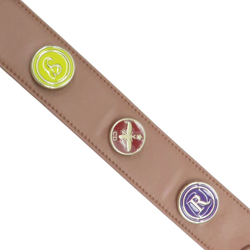 粉色 籐格紋羊皮 Lady Dior My ABCDior 小型包 两用包【Dior 迪奧 】 M0538ONGE-9