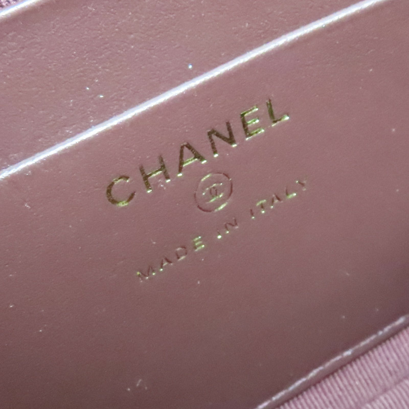 黑色 菱格紋 荔枝牛皮 貝殼包 鍊帶肩背包 金釦【CHANEL 香奈兒】 AP4016-3