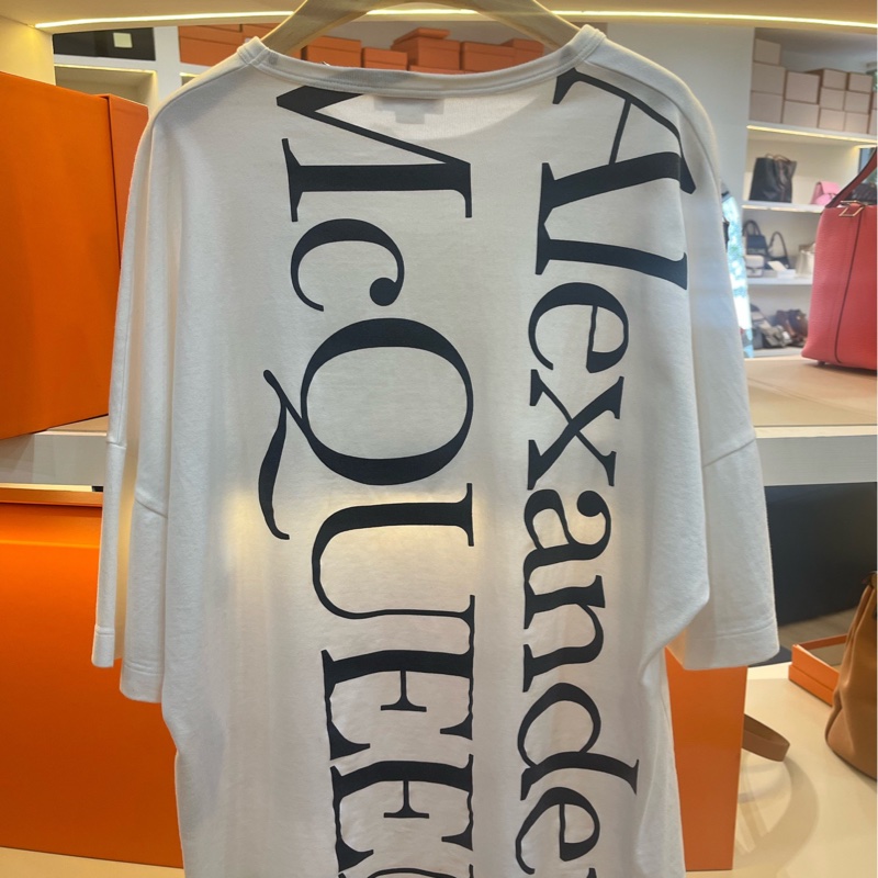 麥昆/Alexander McQueen Exploded標誌T恤 7棉-1