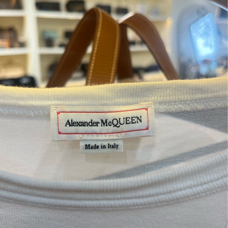 麥昆/Alexander McQueen Exploded標誌T恤 7棉-2