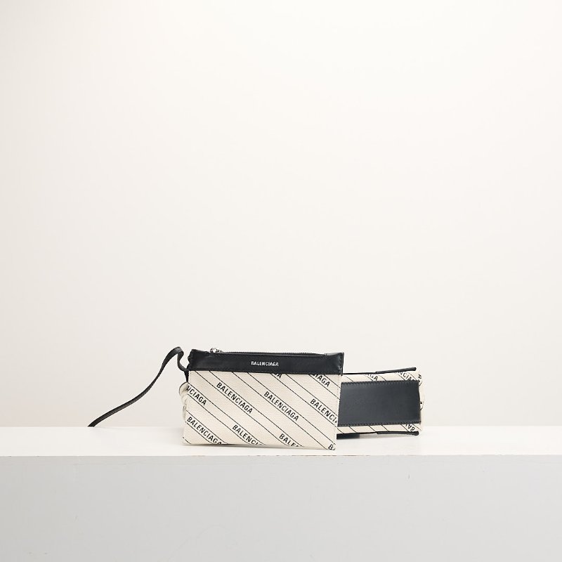 二手Balenciaga Navy cabas xs帆布包-2