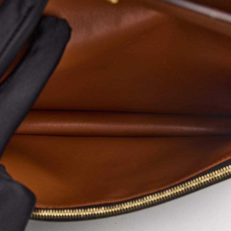 二手Celine woc老花信封包/棕色-25