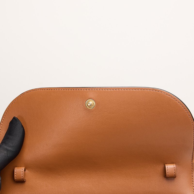 二手Celine woc老花信封包/棕色-27