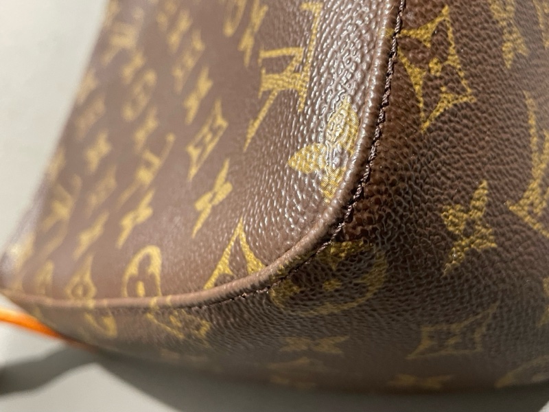Louis Vuitton老花looping 中號鏈拉版 原皮 尺寸：24*21cm-6