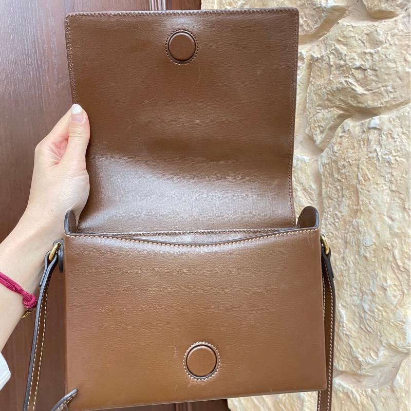 Gucci 愛心老花 翻蓋郵差包 20*15 肩帶可調節-5