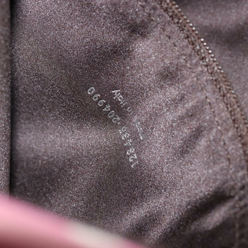 【日本直送】SAINT LAURENT Kahala 手提包 帆布 粉紅色 銀色 123435 正品 YKZ1106V-10