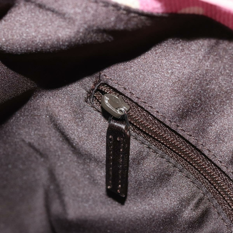 【日本直送】SAINT LAURENT Kahala 手提包 帆布 粉紅色 銀色 123435 正品 YKZ1106V-21