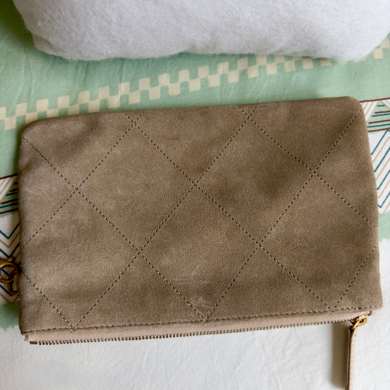 Chanel 25P Hobo Beige 肩背流浪包 米色/奶茶色-9