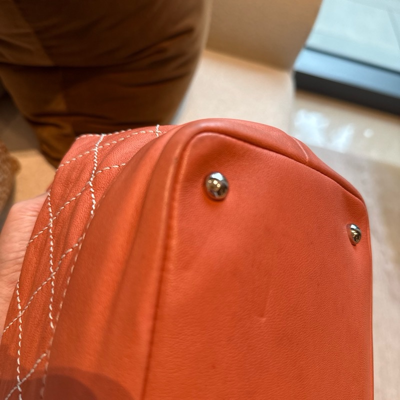Chanel 橘色手提/肩背 小包-21