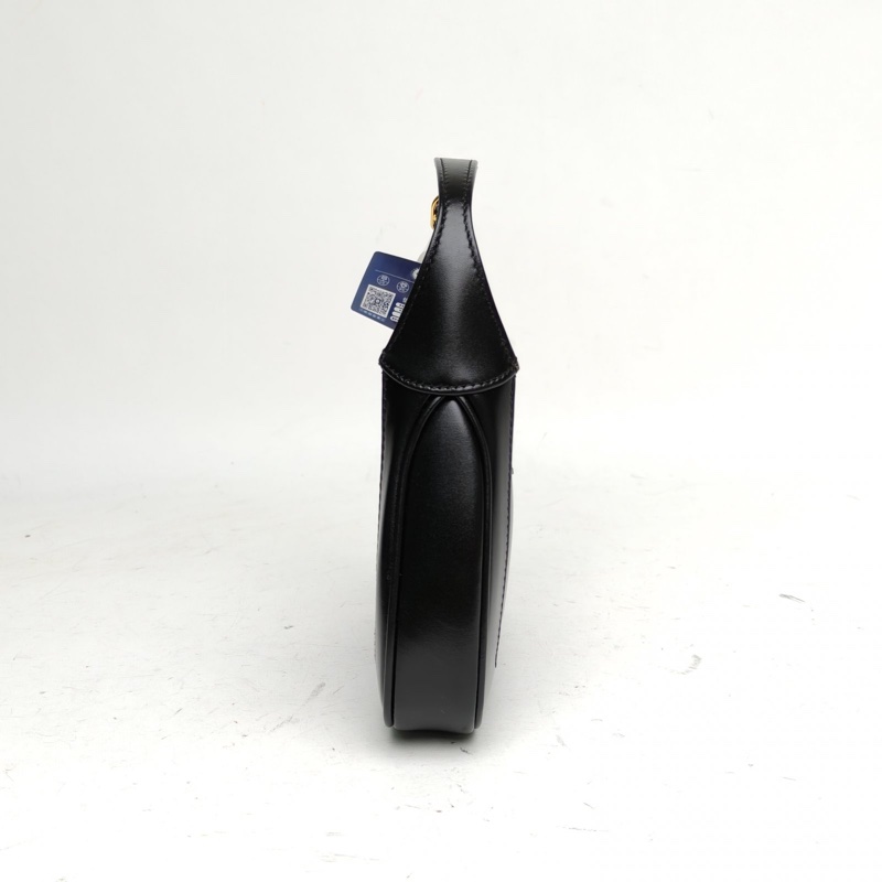 GUCCI Jackie1961Mini19黑色牛皮金扣-1