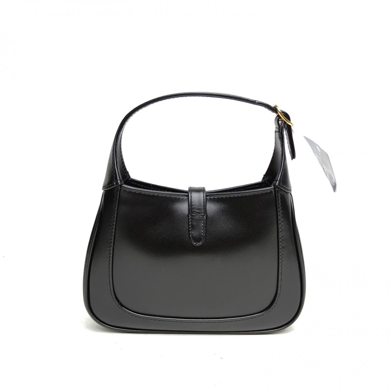 GUCCI Jackie1961Mini19黑色牛皮金扣-2