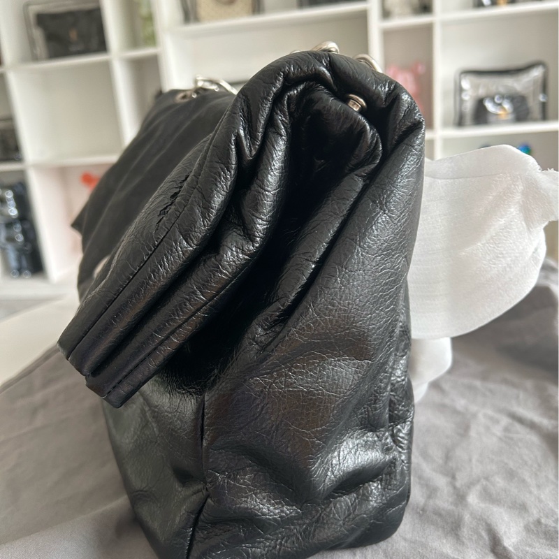 balenciaga巴黎世家托特 黑色包身完好無破無裂-1