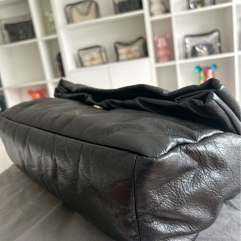 balenciaga巴黎世家托特 黑色包身完好無破無裂-5