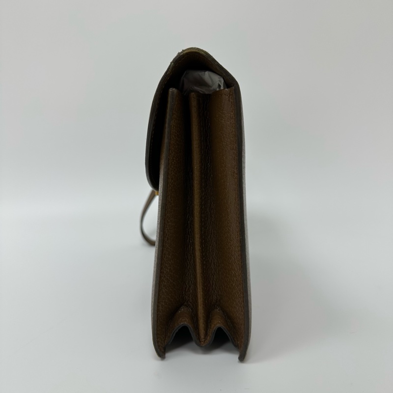 【赫蒂國際精品】Gucci古馳 棕色復古信封包 vintage-5
