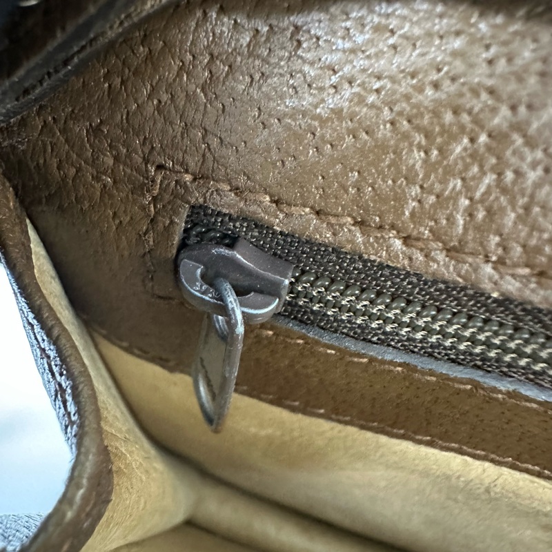 【赫蒂國際精品】Gucci古馳 棕色復古信封包 vintage-23