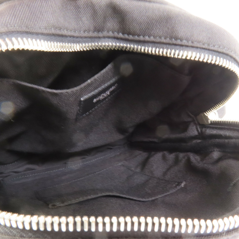 SAINT LAURENT 帆布Rivington Race Messenger Bag肩背袋-4