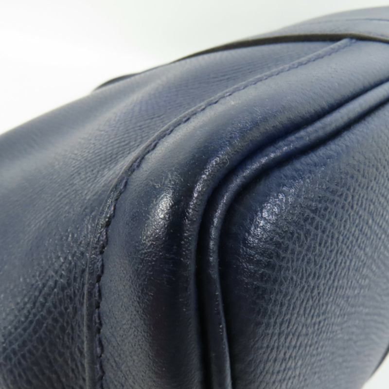 HERMES Epsom皮革Garden Party TPM手挽袋Blue Nuit-9