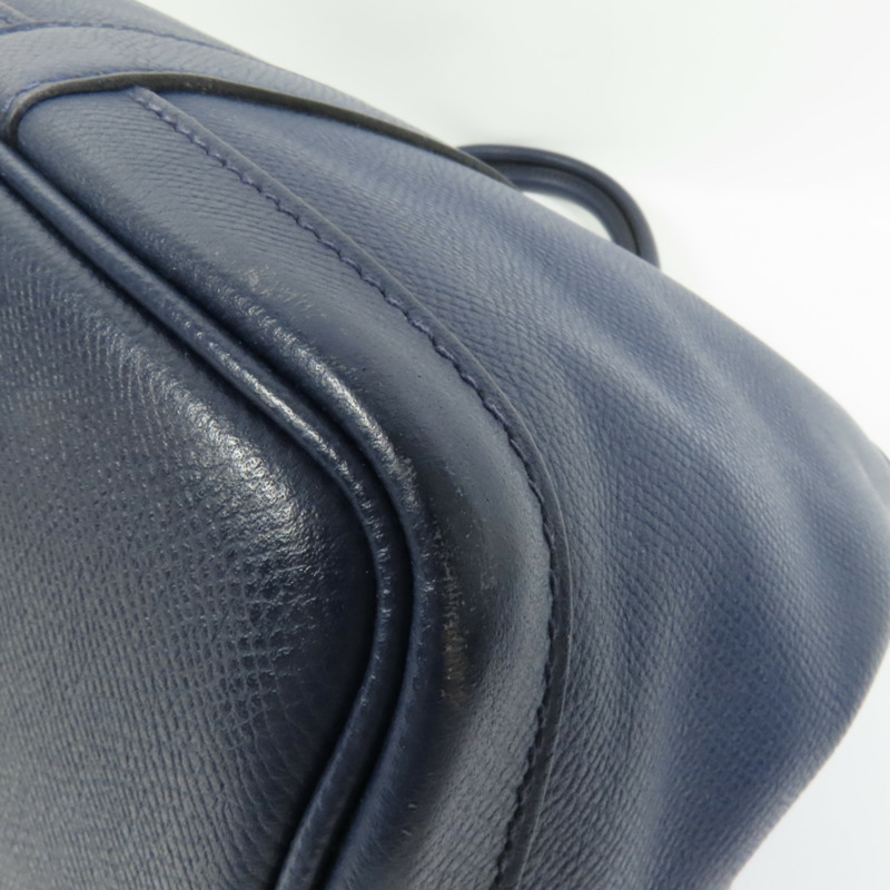 HERMES Epsom皮革Garden Party TPM手挽袋Blue Nuit-11
