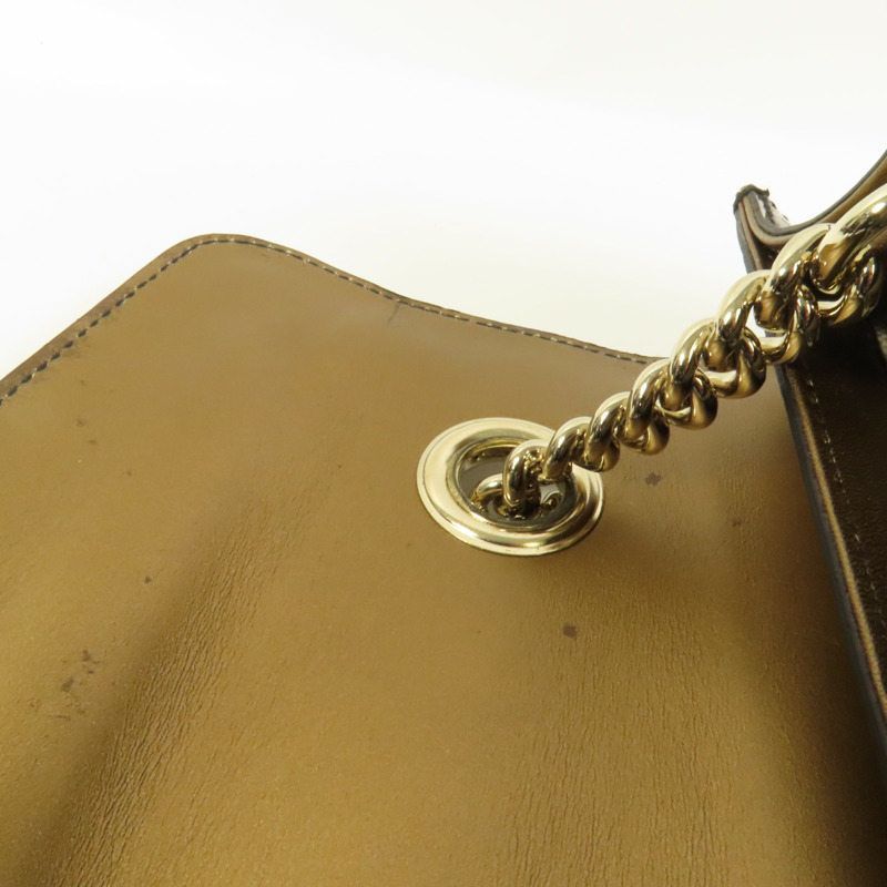 GUCCI 漆皮皮革Emily肩背袋-18