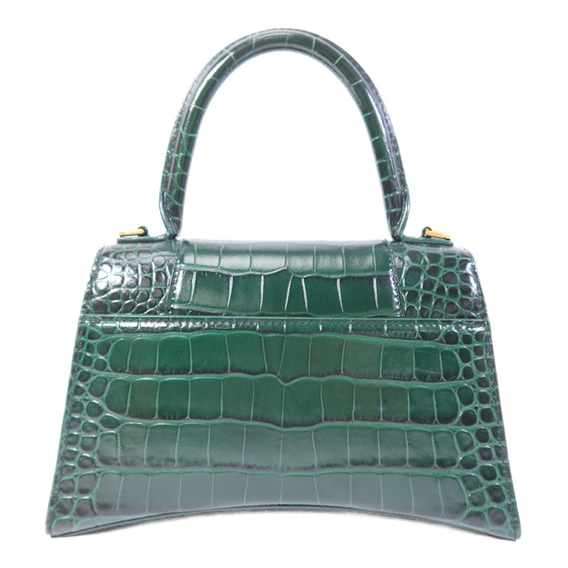 BALENCIAGA 牛皮皮革Hourglass Small手挽肩背兩用袋-1