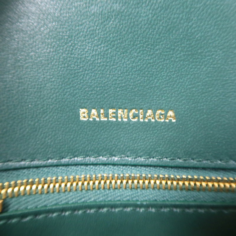 BALENCIAGA 牛皮皮革Hourglass Small手挽肩背兩用袋-5
