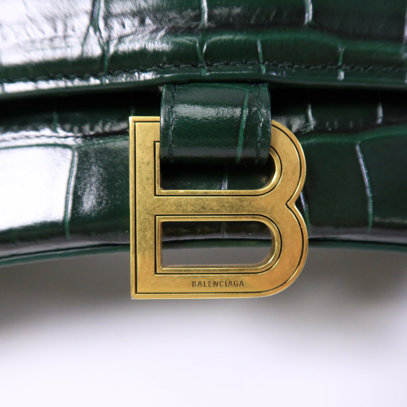 BALENCIAGA 牛皮皮革Hourglass Small手挽肩背兩用袋-6