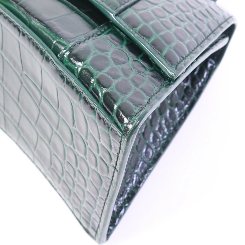 BALENCIAGA 牛皮皮革Hourglass Small手挽肩背兩用袋-10