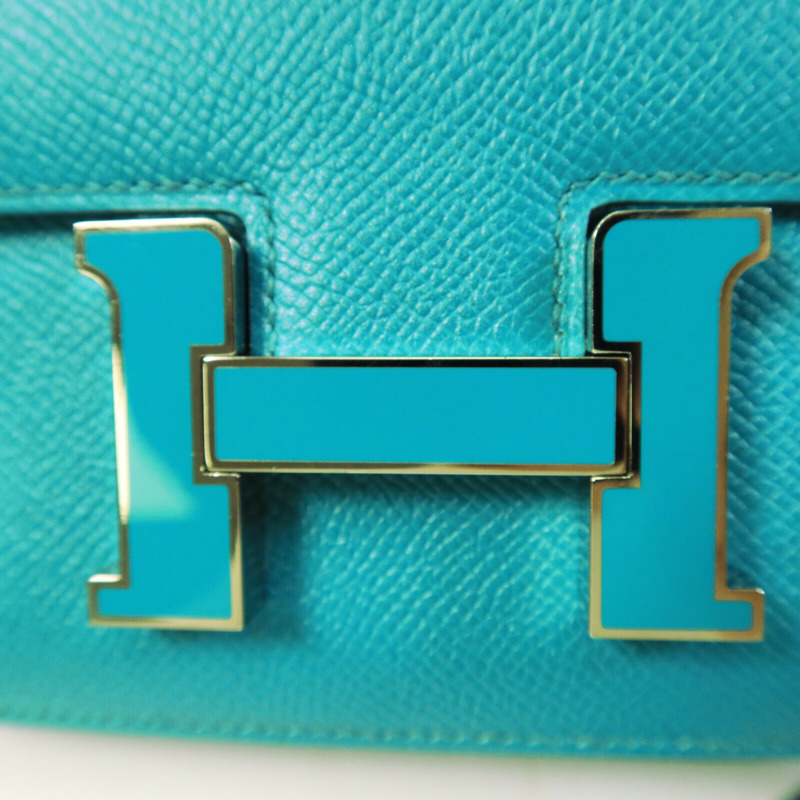 HERMES Epsom皮革Constance Mini肩背袋-6
