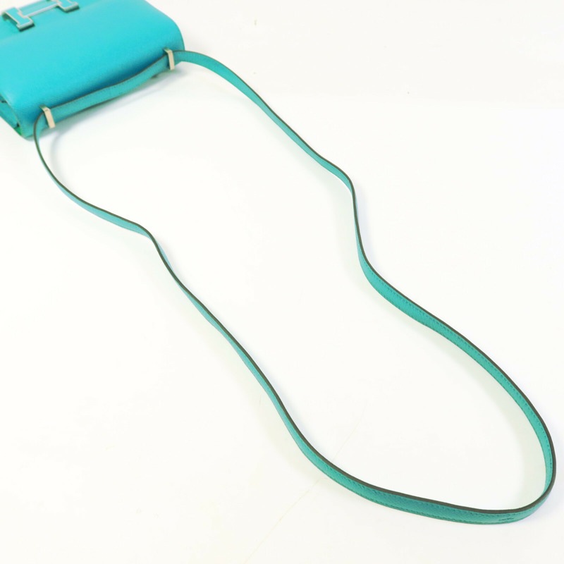 HERMES Epsom皮革Constance Mini肩背袋-8