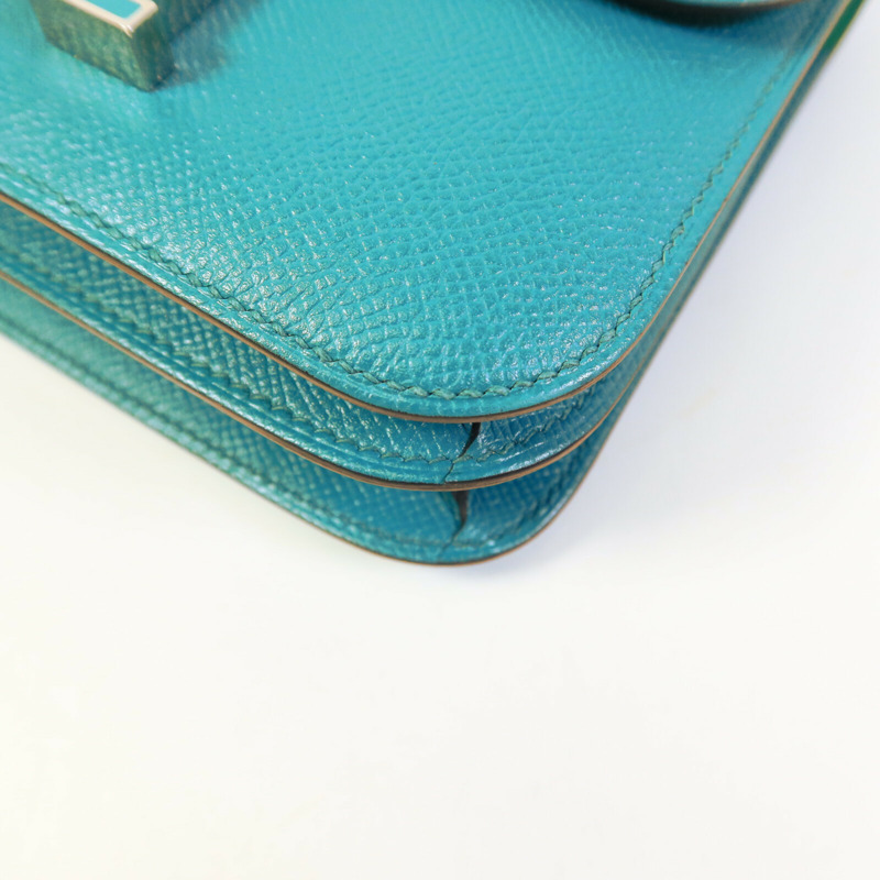 HERMES Epsom皮革Constance Mini肩背袋-10