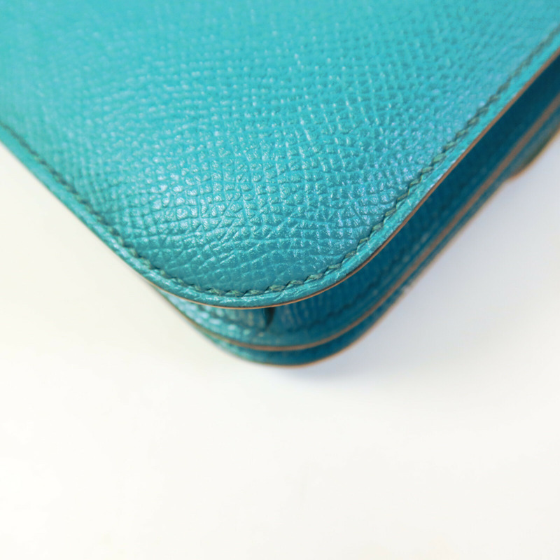 HERMES Epsom皮革Constance Mini肩背袋-12