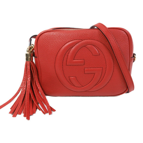 GUCCI 牛皮皮革Soho Disco肩背袋