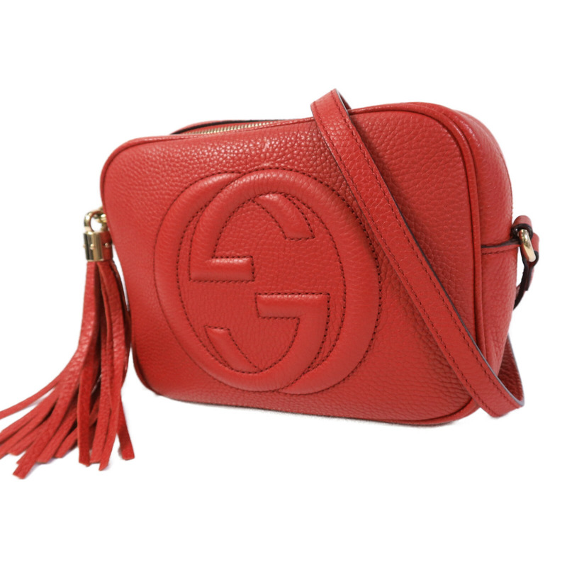 GUCCI 牛皮皮革Soho Disco肩背袋-2