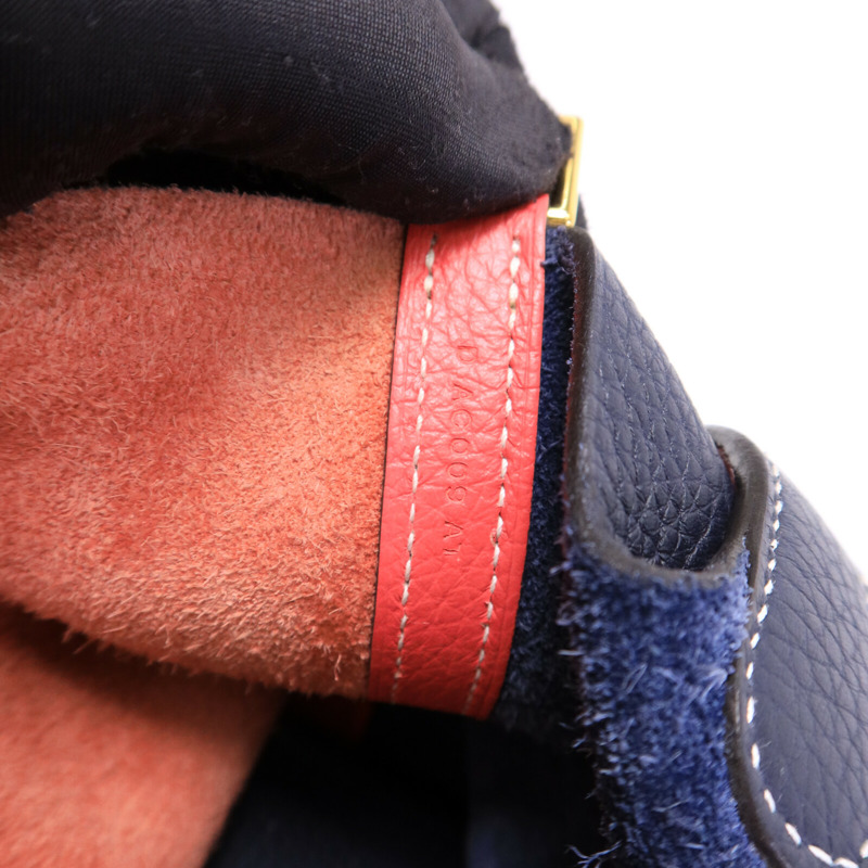 HERMES Clemence皮革Picotin PM手提袋-7