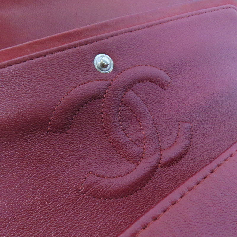 CHANEL 羊皮皮革Classic 25鏈帶肩背袋-5