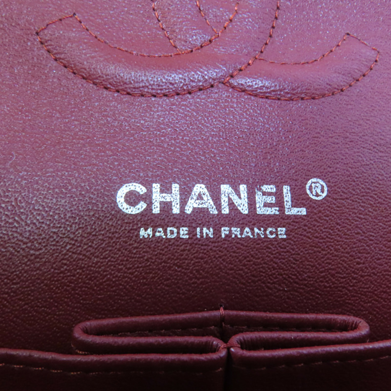 CHANEL 羊皮皮革Classic 25鏈帶肩背袋-6