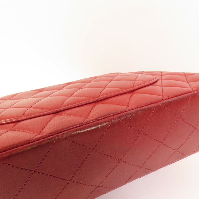 CHANEL 羊皮皮革Classic 25鏈帶肩背袋-16