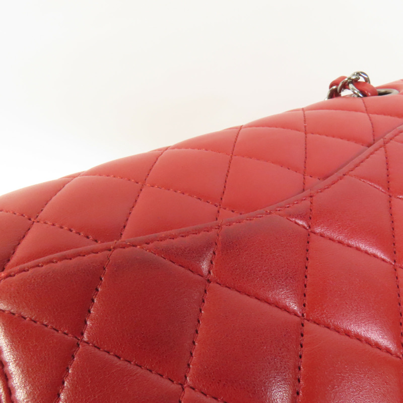 CHANEL 羊皮皮革Classic 25鏈帶肩背袋-18