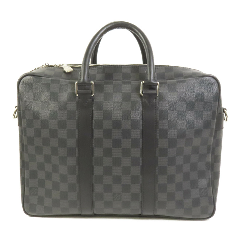 LOUIS VUITTON Damier Graphite ICareNM Briefcase手挽肩背兩用袋-1