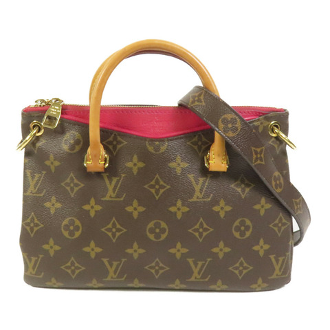 LOUIS VUITTON Monogram Pallas BB金扣手挽肩背兩用袋