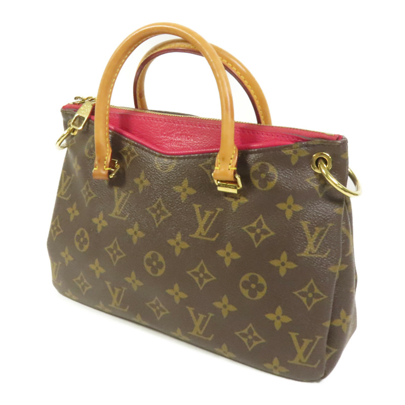 LOUIS VUITTON Monogram Pallas BB金扣手挽肩背兩用袋-2