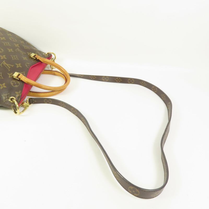 LOUIS VUITTON Monogram Pallas BB金扣手挽肩背兩用袋-5