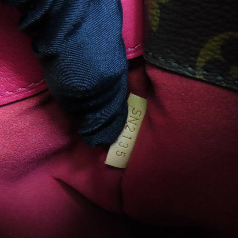 LOUIS VUITTON Monogram Pallas BB金扣手挽肩背兩用袋-9