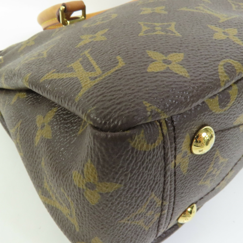 LOUIS VUITTON Monogram Pallas BB金扣手挽肩背兩用袋-10